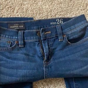 Jcrew cropped jean